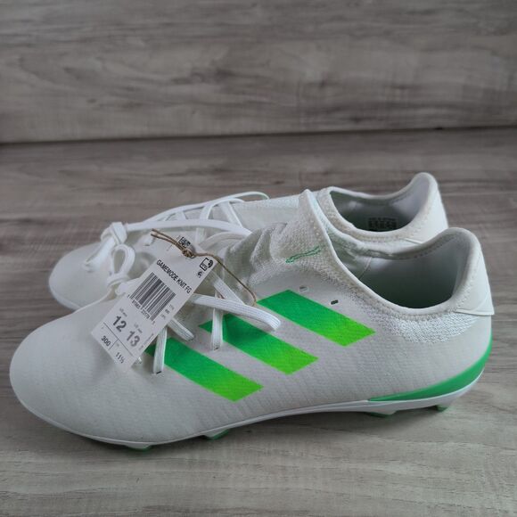 Adidas Gamemode Knit FG Soccer Cleats G57880 Mens Size 12 White/Green 2021 - Picture 5 of 11